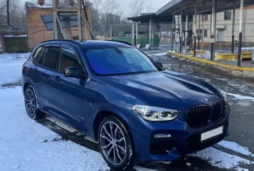 Дефлекторы окон (ветровики) BMW X3 (G01) 2017"EuroStandard" (БМВ Г01) Кобра Тюнинг